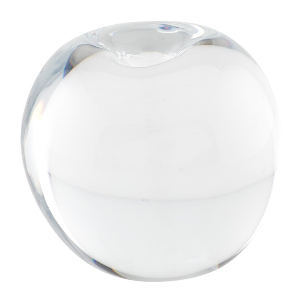 Baccarat Crystal Apple Paperweight